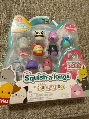 Squish-a-longs Original by Squishmallows Collectible Set